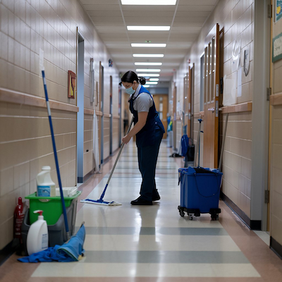 Emprego na Espanha: auxiliar de limpeza com salário atraente